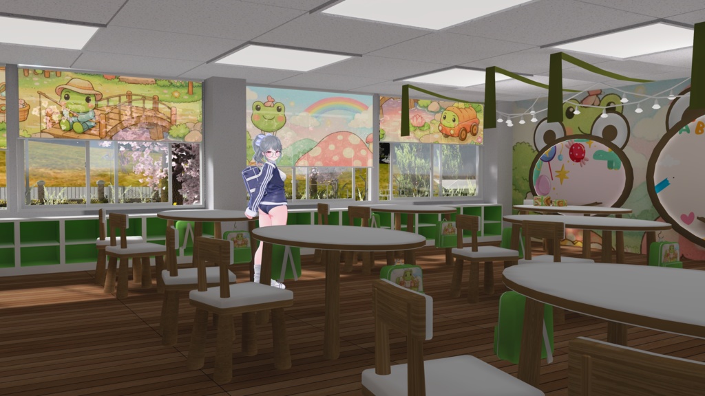 WARUDO와루도(PRO/STANDARD) ENVIRONMENT W066-HOV SCHOOL(2in1)