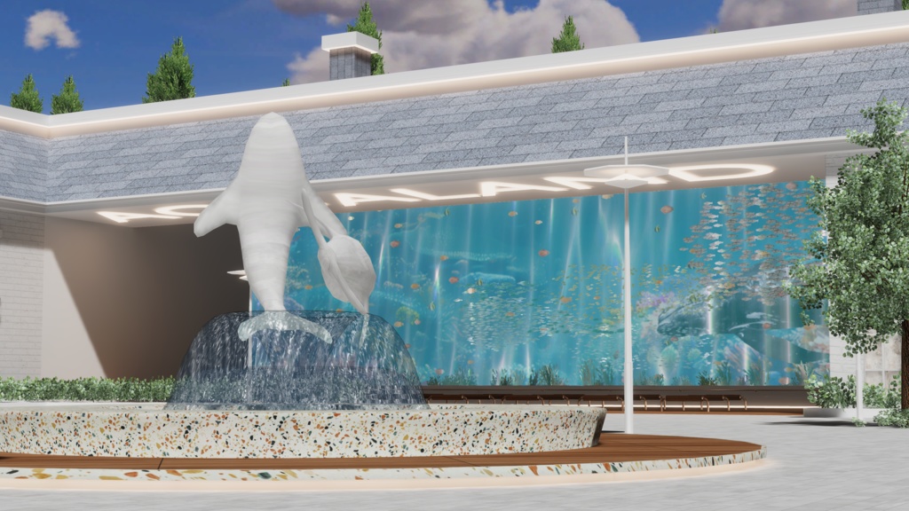 WARUDO와루도(ONLY PRO/프로전용) ENVIRONMENT W067 HOV AQUALAND(2in1)