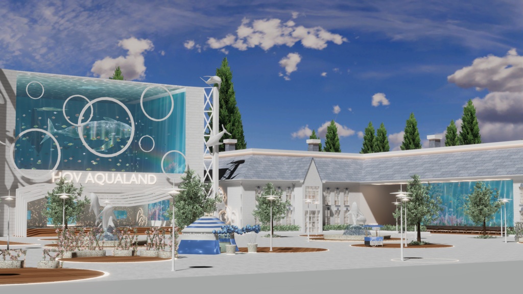 WARUDO와루도(ONLY PRO/프로전용) ENVIRONMENT W067 HOV AQUALAND(2in1)