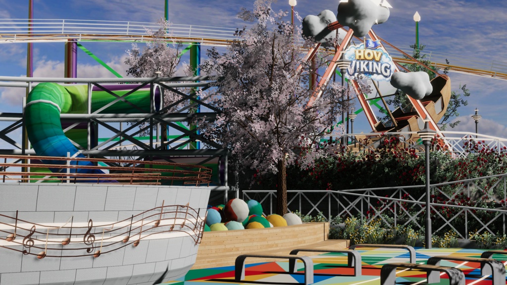 WARUDO와루도(PRO/STANDARD) ENVIRONMENT W068-HOV PLAYPARK(2in1)