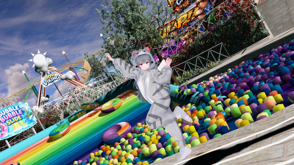 WARUDO와루도(PRO/STANDARD) ENVIRONMENT W068-HOV PLAYPARK(2in1)