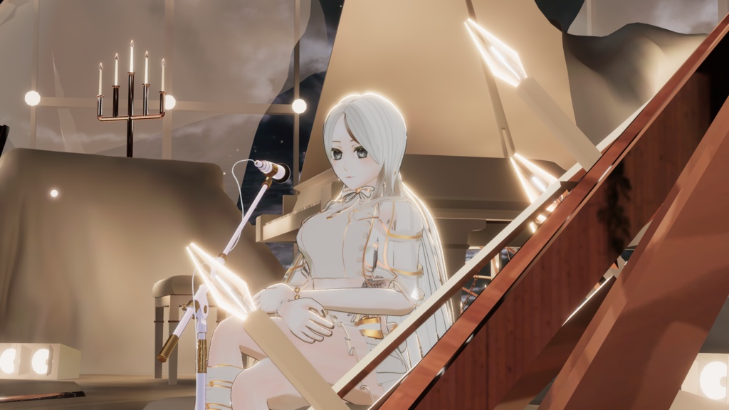 WARUDO와루도(PRO/STANDARD) ENVIRONMENT W069 STAGE THE WHITE 2(free mic prop)
