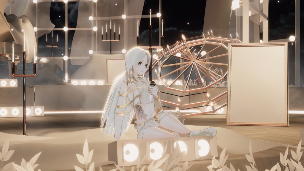 WARUDO와루도(PRO/STANDARD) ENVIRONMENT W069 STAGE THE WHITE 2(free mic prop)