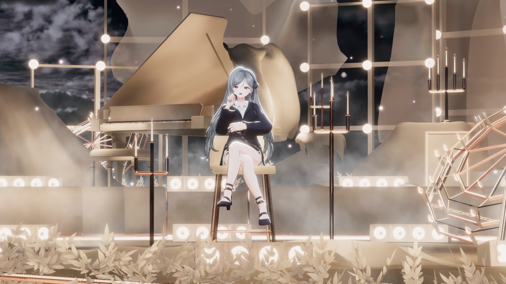 WARUDO와루도(PRO/STANDARD) ENVIRONMENT W069 STAGE THE WHITE 2(free mic prop)