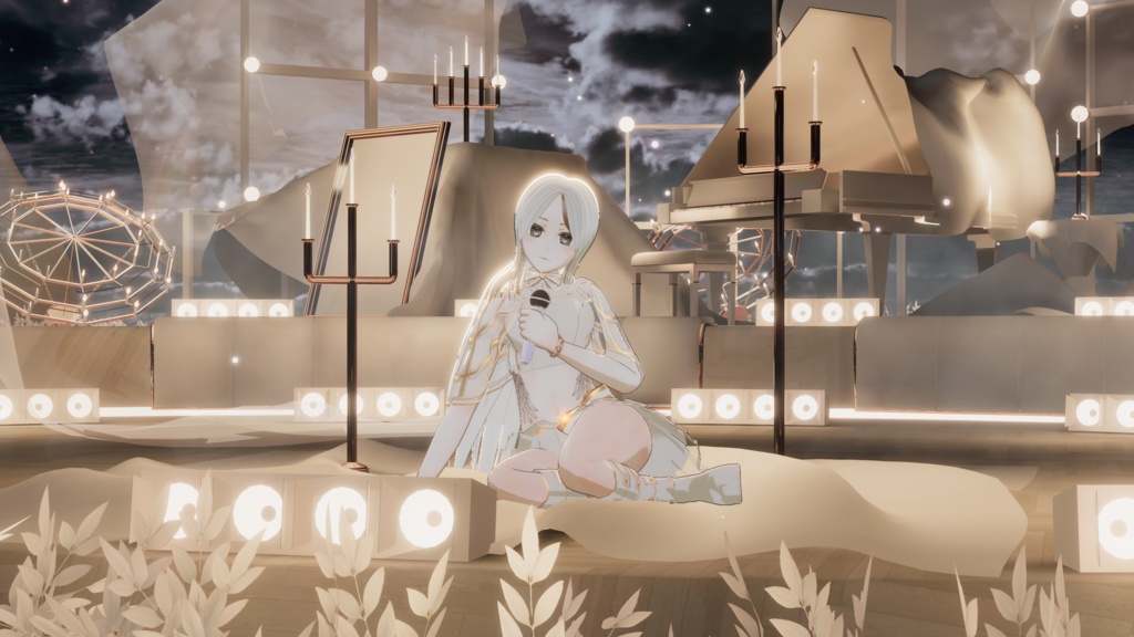 WARUDO와루도(PRO/STANDARD) ENVIRONMENT W069 STAGE THE WHITE 2(free mic prop)