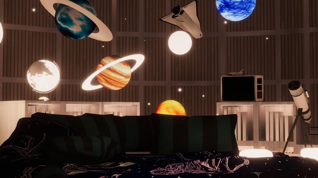 WARUDO와루도(PRO/STANDARD) ENVIRONMENT W070-STARRY NIGHT(2in1)