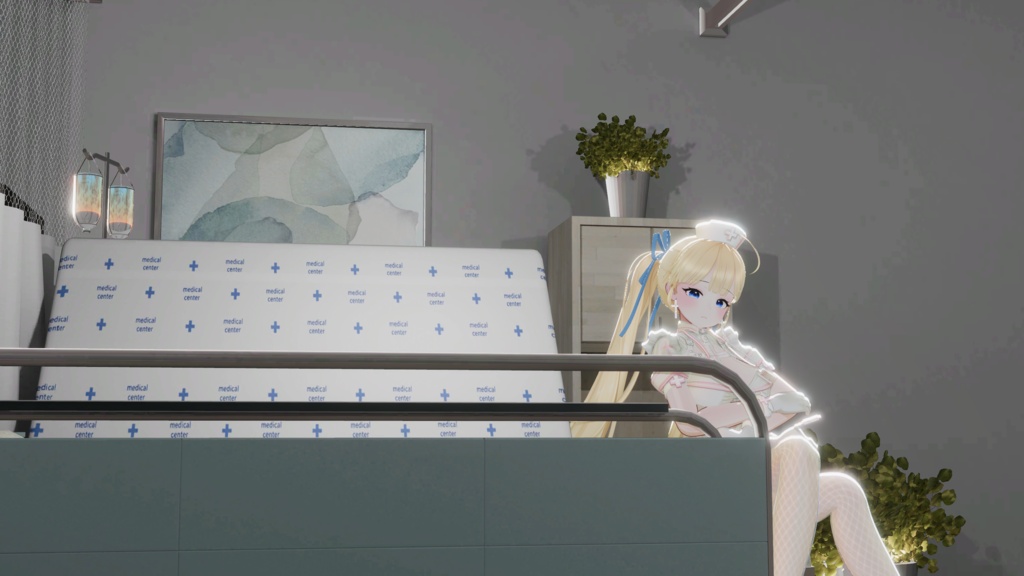WARUDO(PRO/STANDARD) SHOWCASE ENVIRONMENT - V012 MEDICAL CENTER SET 3in1