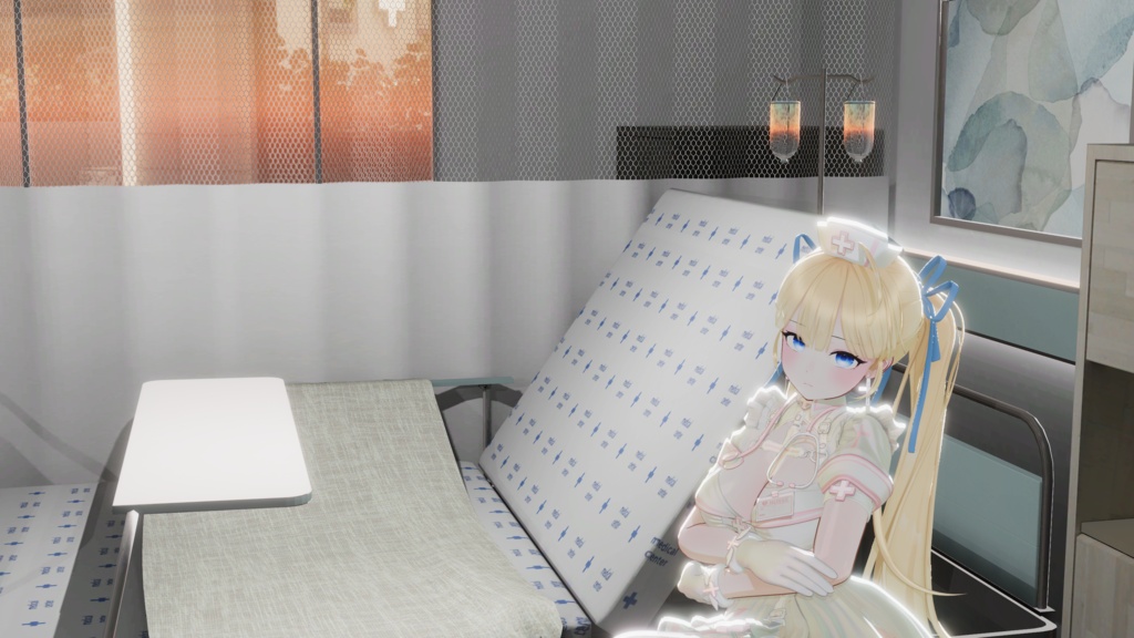WARUDO(PRO/STANDARD) SHOWCASE ENVIRONMENT - V012 MEDICAL CENTER SET 3in1