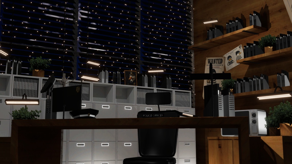 WARUDO(PRO/STANDARD) SHOWCASE ENVIRONMENT - V013 POLICE STATION SET 3in1