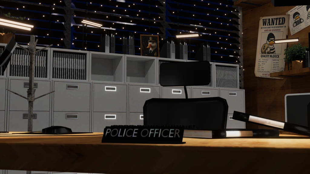 WARUDO(PRO/STANDARD) SHOWCASE ENVIRONMENT - V013 POLICE STATION SET 3in1