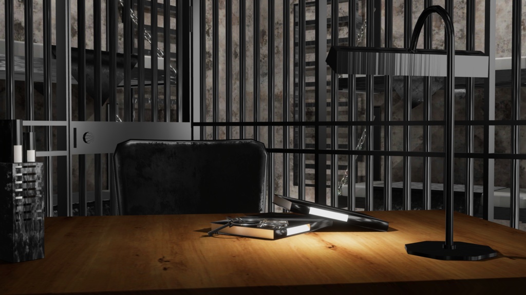WARUDO(PRO/STANDARD) SHOWCASE ENVIRONMENT - V013 POLICE STATION SET 3in1