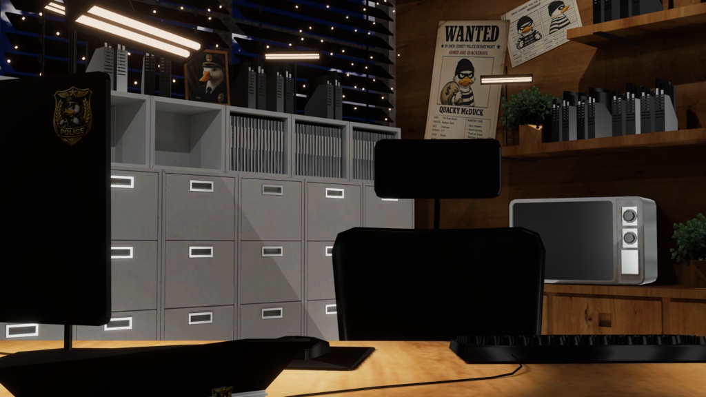 WARUDO(PRO/STANDARD) SHOWCASE ENVIRONMENT - V013 POLICE STATION SET 3in1