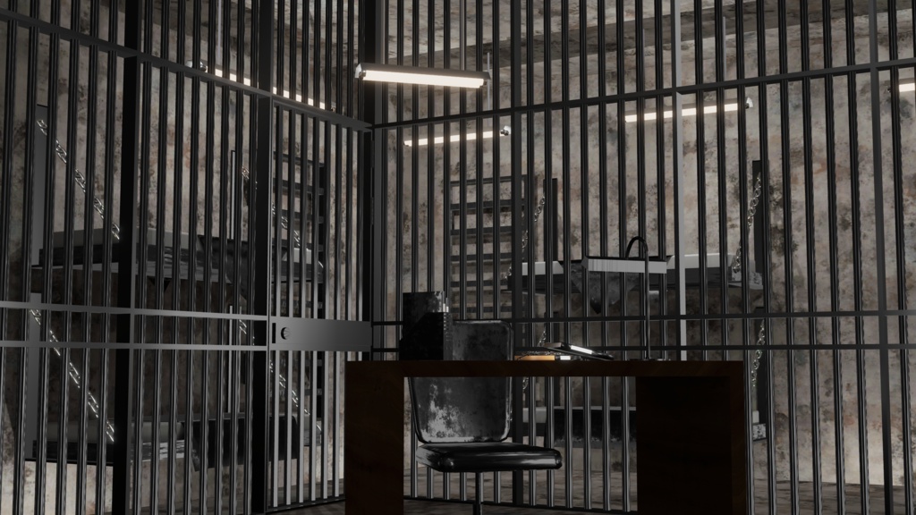 WARUDO(PRO/STANDARD) SHOWCASE ENVIRONMENT - V013 POLICE STATION SET 3in1