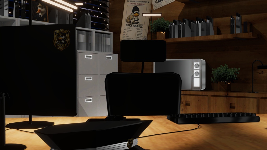 WARUDO(PRO/STANDARD) SHOWCASE ENVIRONMENT - V013 POLICE STATION SET 3in1