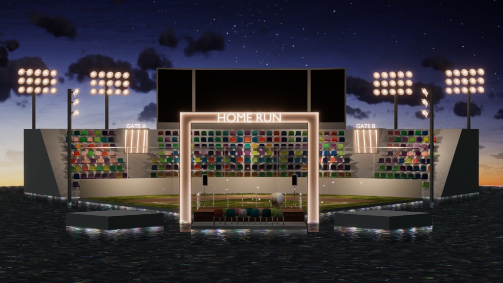 WARUDO(PRO/STANDARD) SHOWCASE ENVIRONMENT - V015 SPORTS PACK SET 4in1