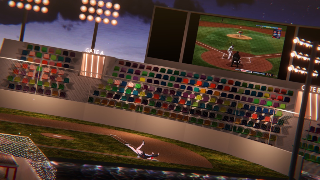 WARUDO(PRO/STANDARD) SHOWCASE ENVIRONMENT - V015 SPORTS PACK SET 4in1