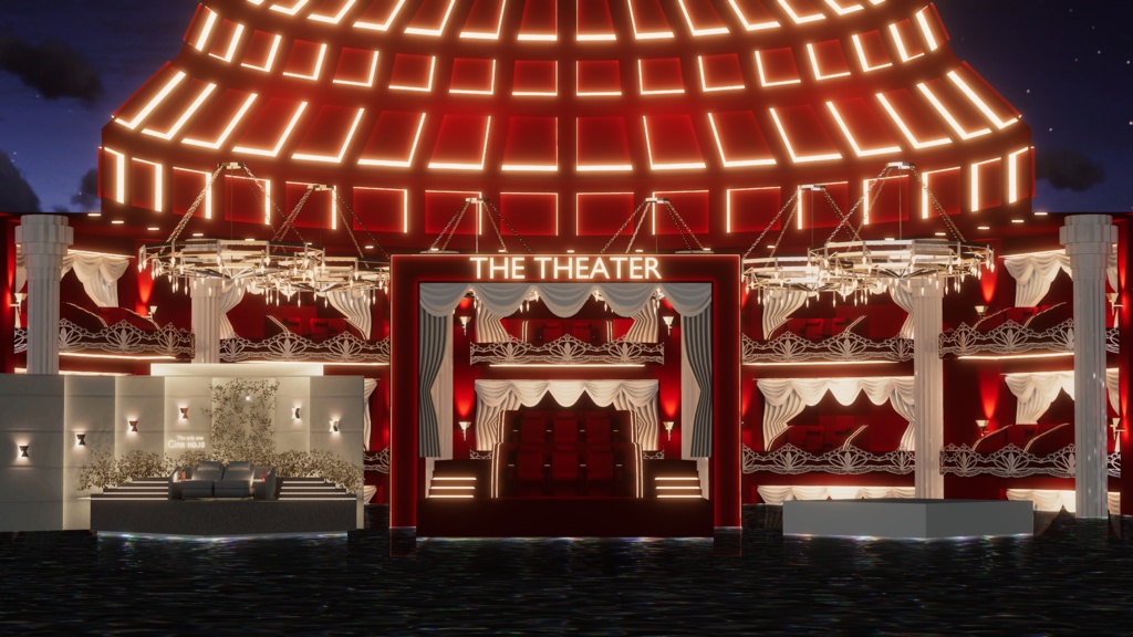 WARUDO(PRO/STANDARD) SHOWCASE ENVIRONMENT - V016 THE THEATER SET 3in1