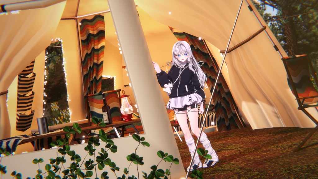 WARUDO와루도(PRO/STANDARD) ENVIRONMENT W076-HOV RIVERCAMP 2in1 SET