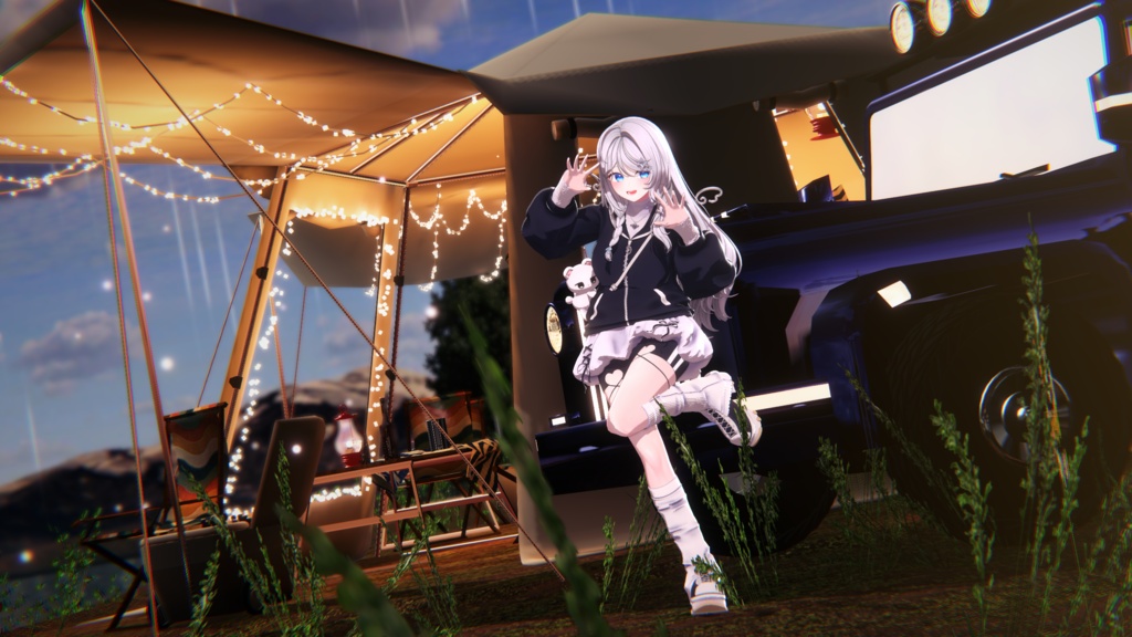 WARUDO와루도(PRO/STANDARD) ENVIRONMENT W076-HOV RIVERCAMP 2in1 SET