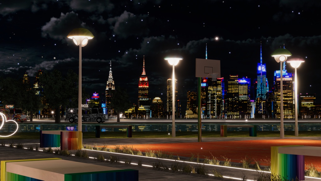 WARUDO와루도(PRO/STANDARD) ENVIRONMENT W082-HOV RIVERPARK (spin) 2in1 SET