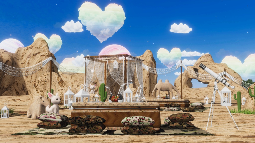 WARUDO와루도(PRO/STANDARD) ENVIRONMENT W084-HOV OASIS (spin) 2in1 SET