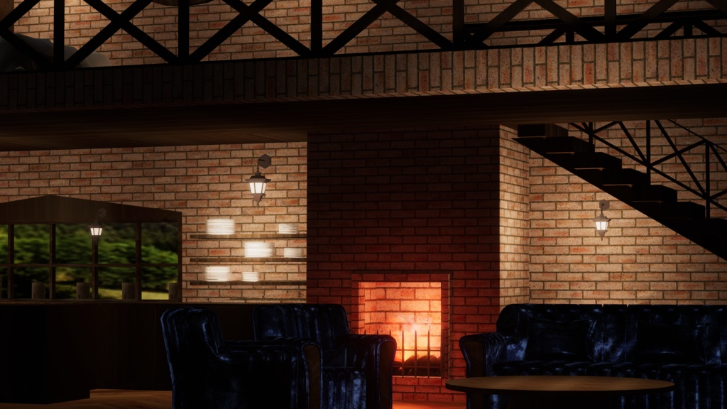 WARUDO와루도(PRO/STANDARD) ENVIRONMENT W087-HOV AUTUMN CABIN w.rain 2in1 SET