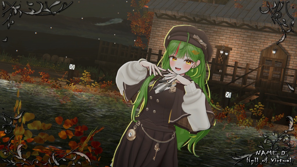 WARUDO와루도(PRO/STANDARD) ENVIRONMENT W087-HOV AUTUMN CABIN w.rain 2in1 SET