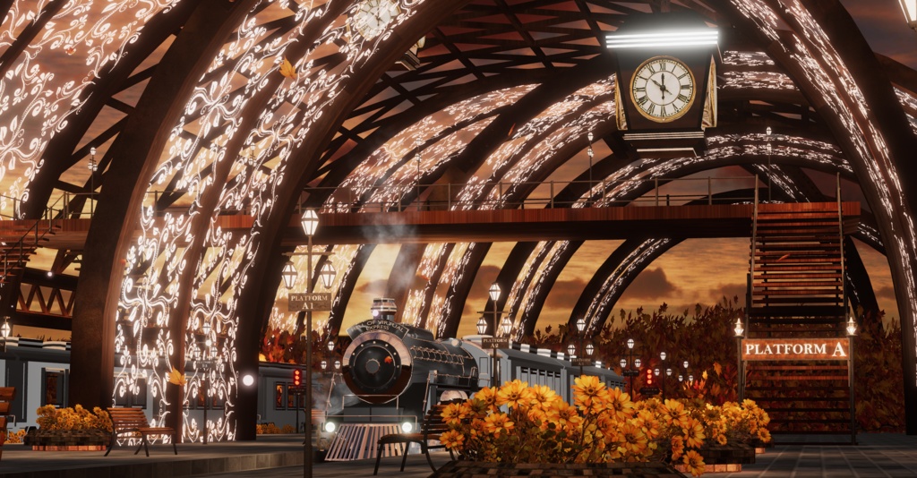 WARUDO와루도(PRO/STANDARD) ENVIRONMENT W090-HELL's CROSS STATION 2in1 SET