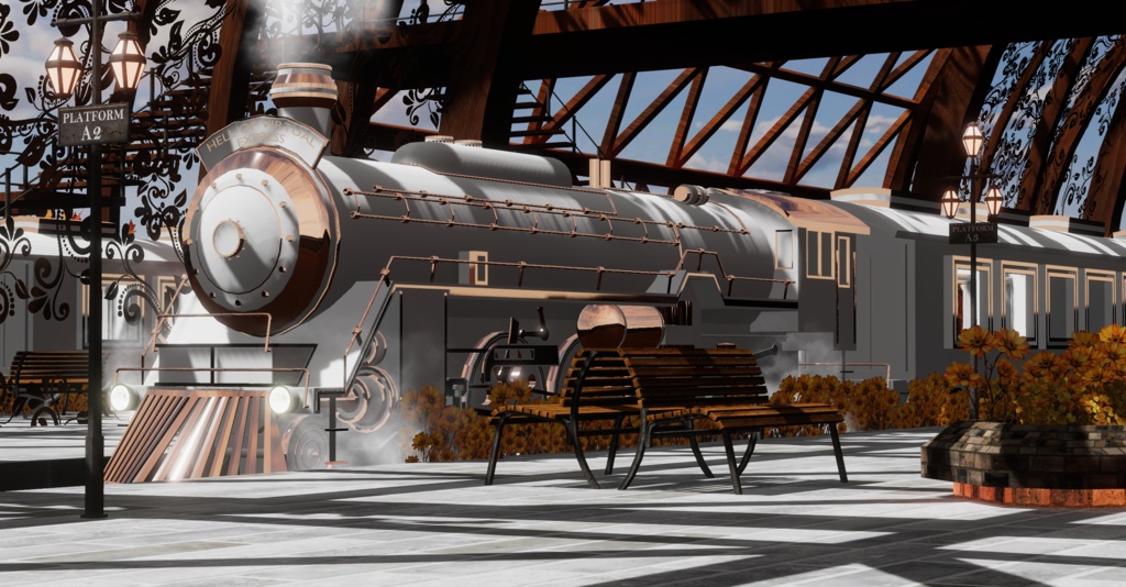 WARUDO와루도(PRO/STANDARD) ENVIRONMENT W090-HELL's CROSS STATION 2in1 SET