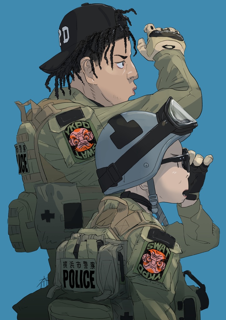 両面入道パッチ