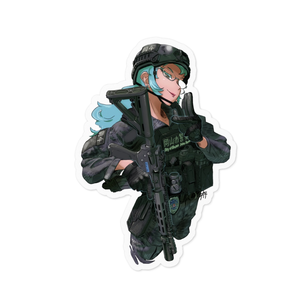 OKPD応援ステッカー