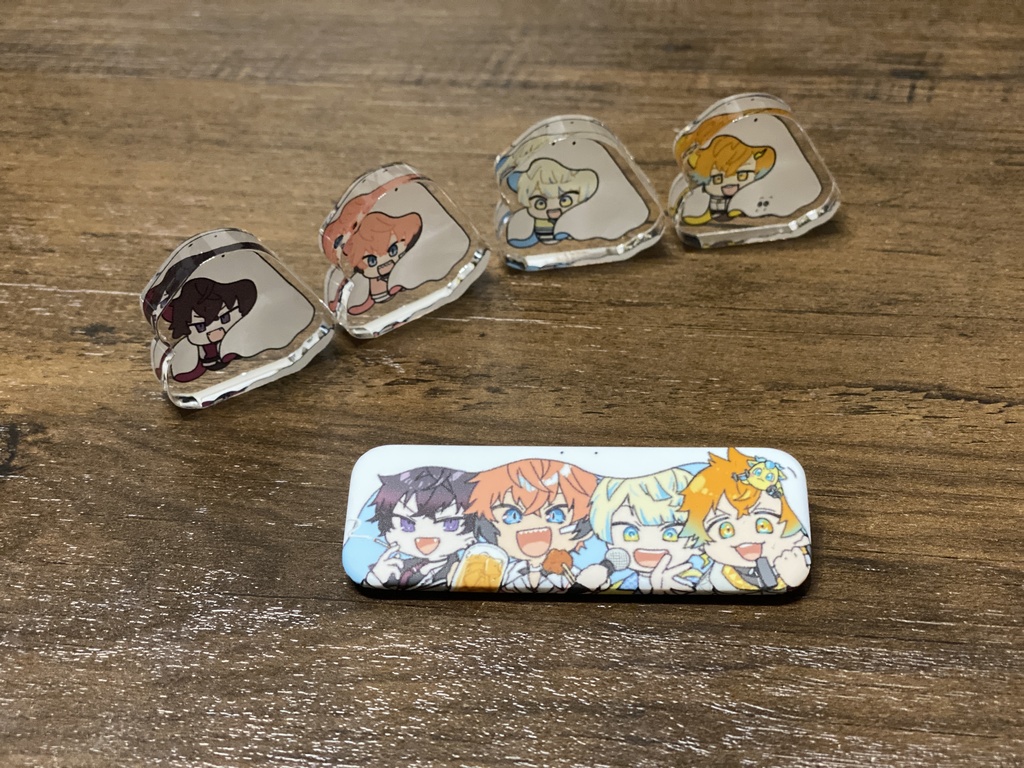 《非公式》スクエア缶バッジ