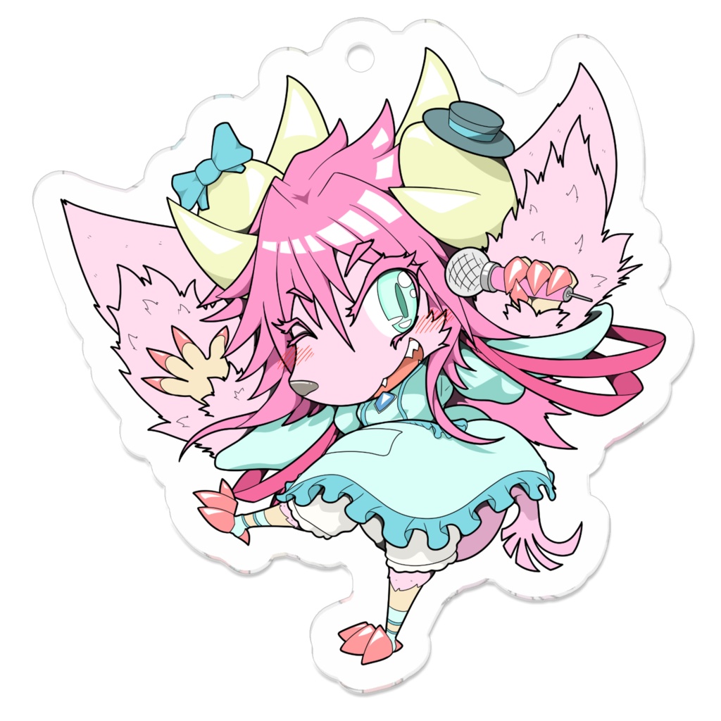 ミューズメアント ミニアクリルキーホルダー