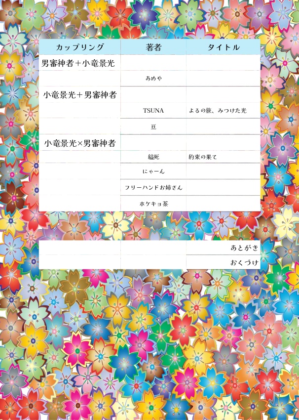 【アンソロジー】俺とキミが辿る旅路【小竜と審神者】