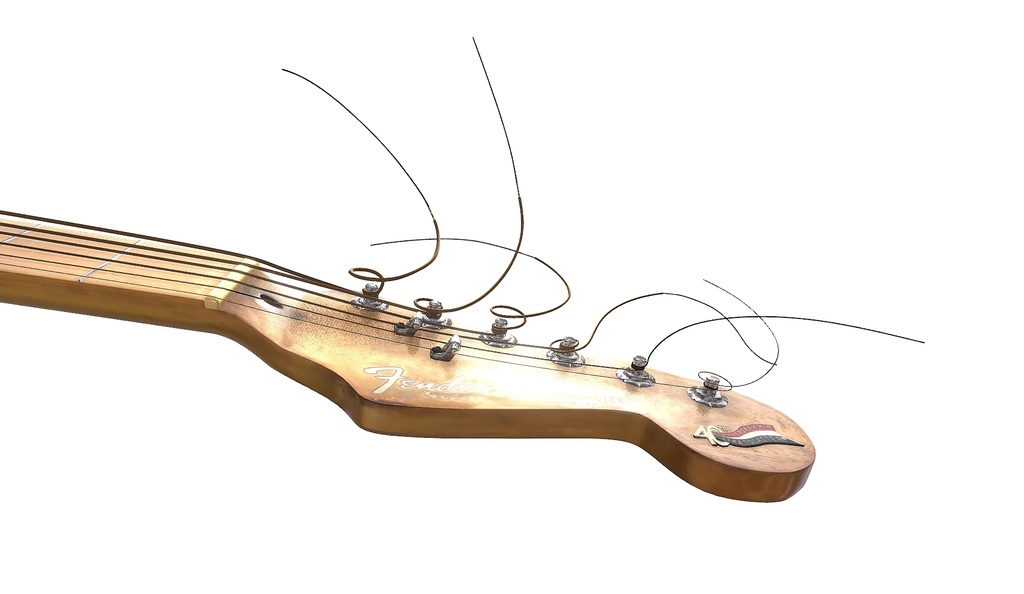 Fender Guitar - 40th Anniversary