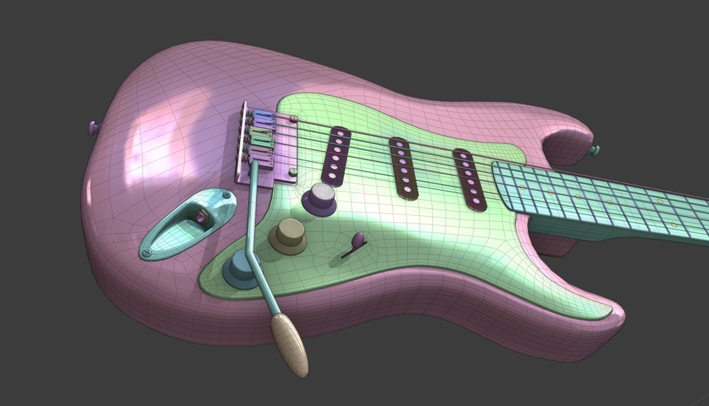 Fender Guitar - 40th Anniversary