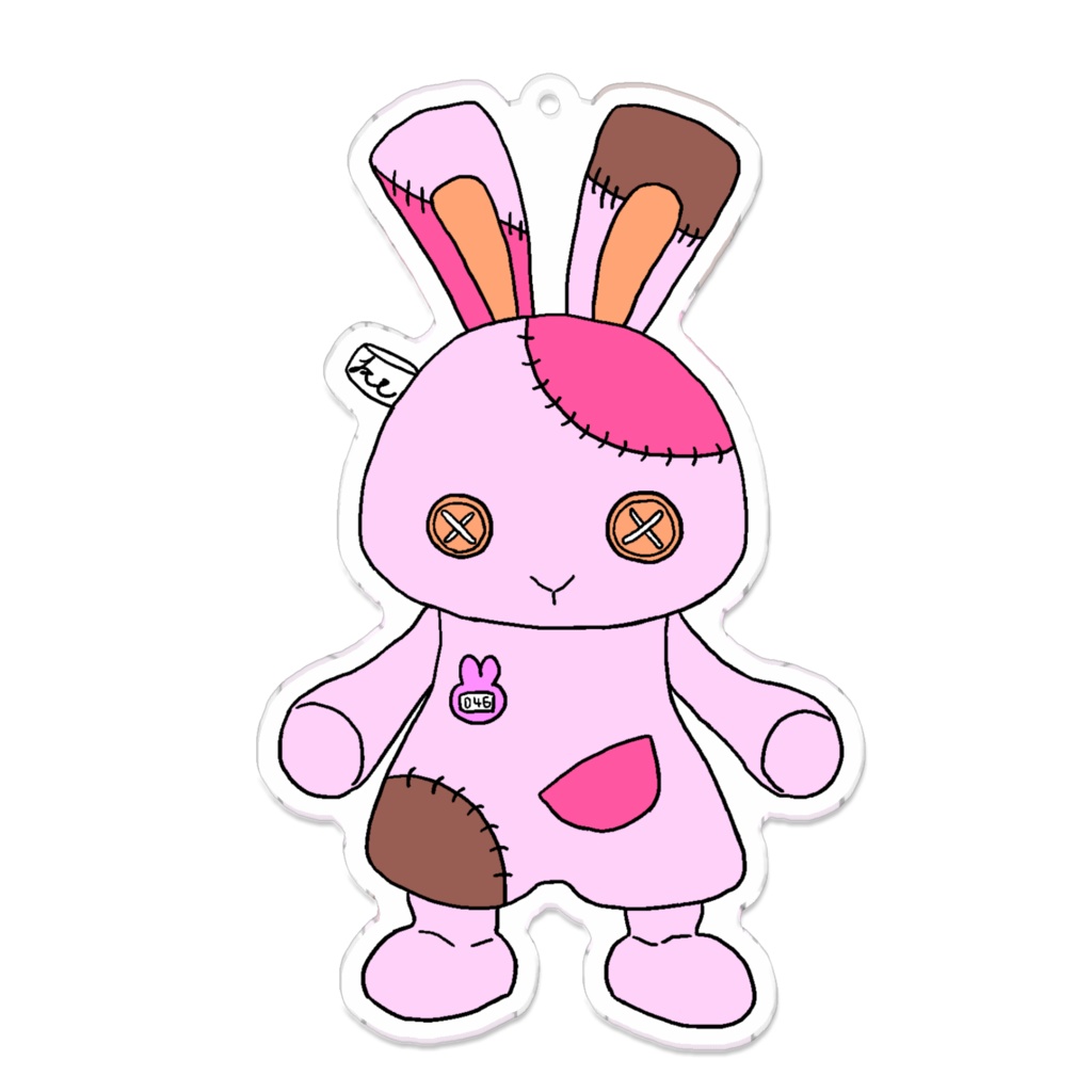 アクリルキーホルダー(ラピット)