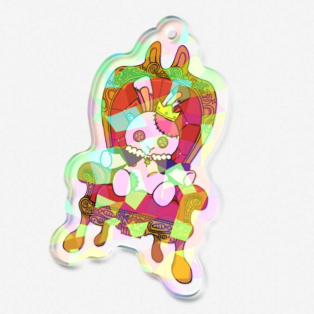 ちっちゃいアクリルキーホルダー(ラピット)