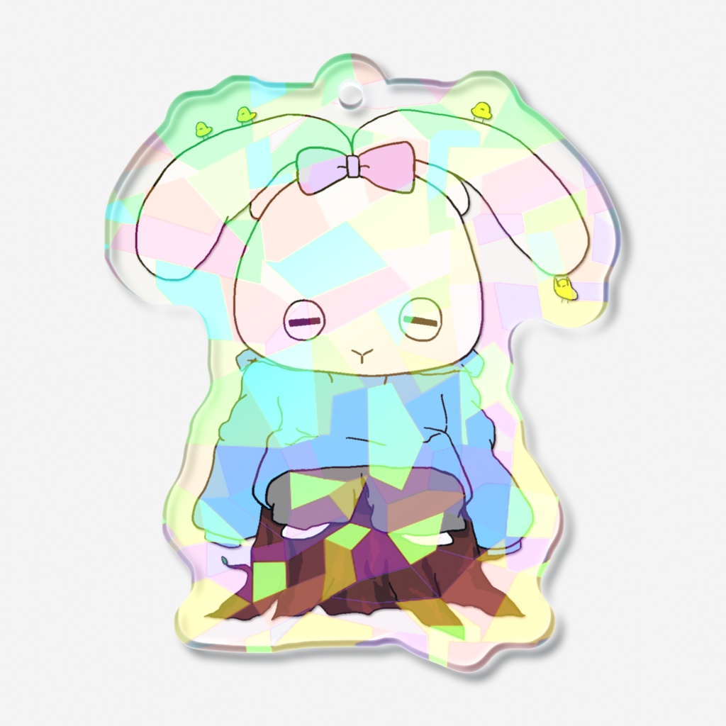 ちっちゃいアクリルキーホルダー(スミミ)