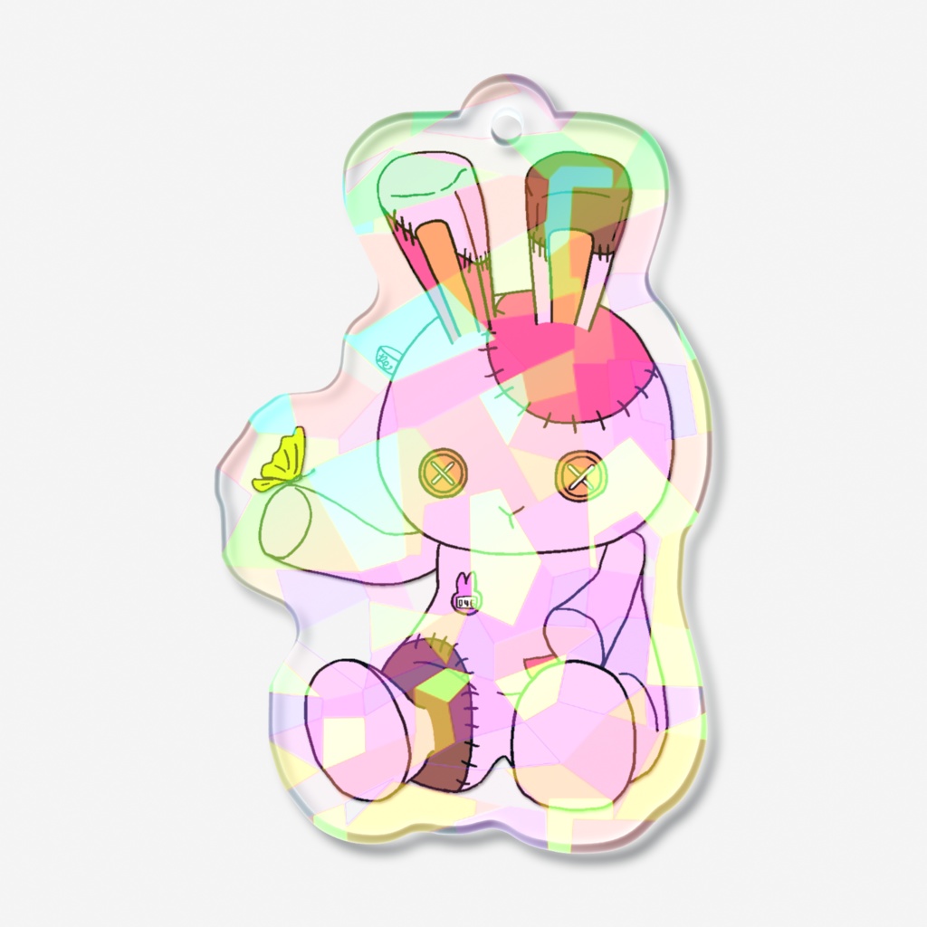 ちっちゃいアクリルキーホルダー(ラピット)