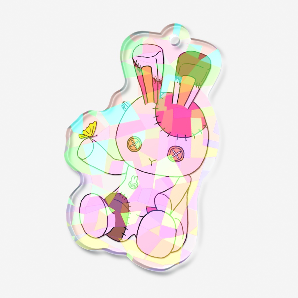 ちっちゃいアクリルキーホルダー(ラピット)