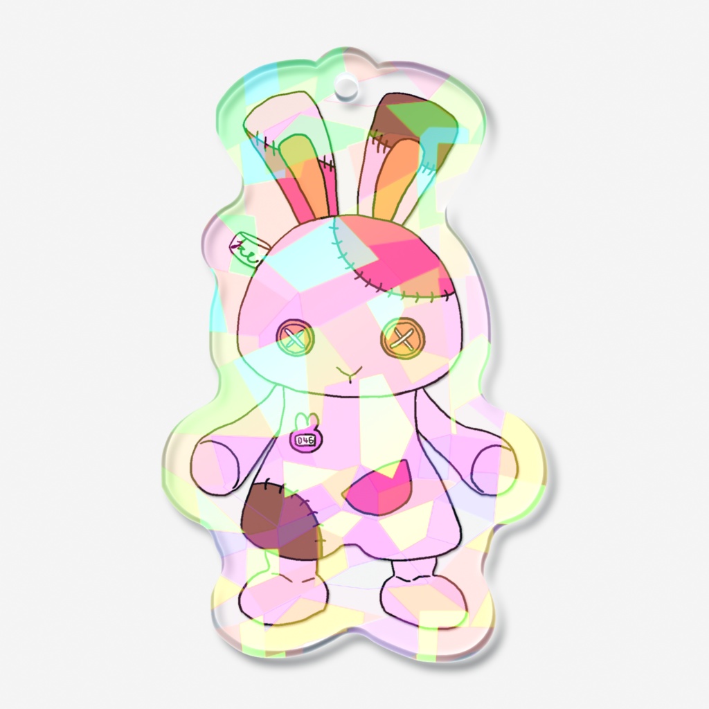 ちっちゃいアクリルキーホルダー(ラピット)