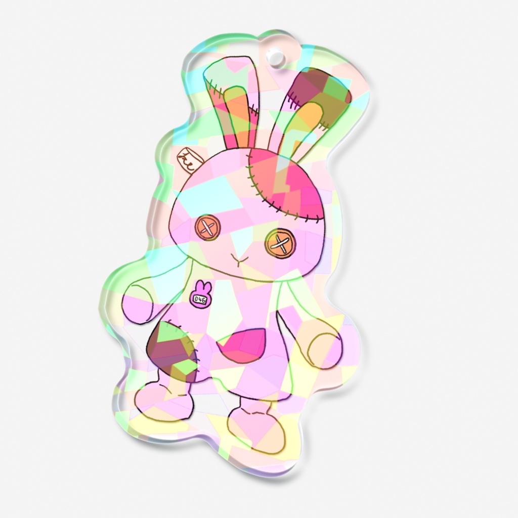 ちっちゃいアクリルキーホルダー(ラピット)