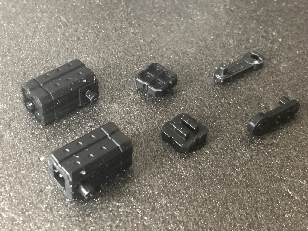 ミサイルランチャー　VER2.0 黒 (2個/1セット)