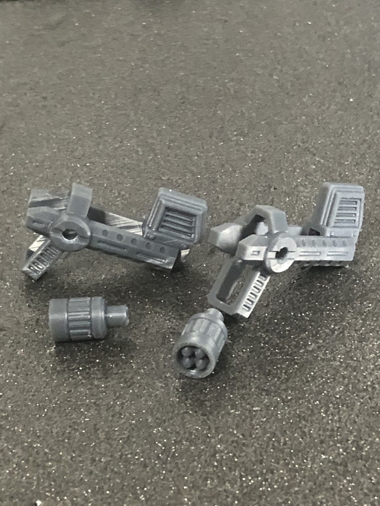 強化パーツ01 (2丁分/1セット) チャコールグレー