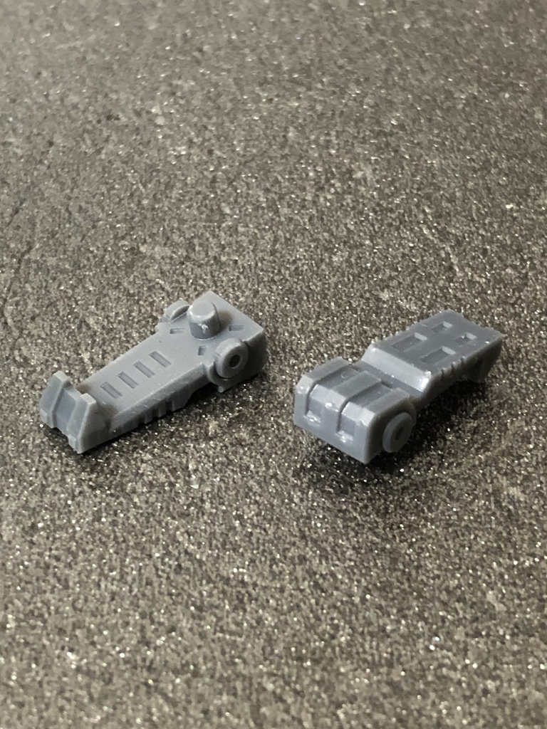 ソール 01  LRセット　チャコールグレー