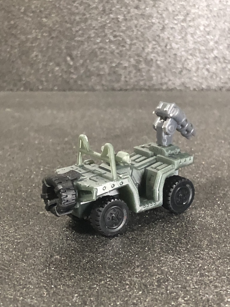 ミリタリーバギー　スペアタイヤ付き　オリーブ