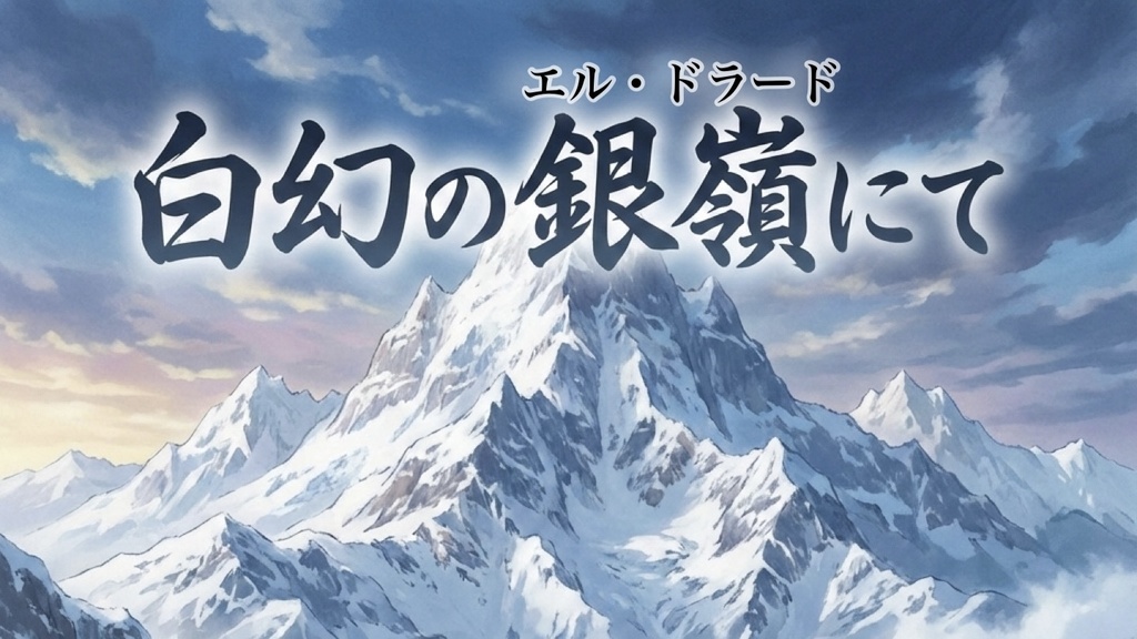 CoCシナリオ(6版)『白幻の銀嶺(エル・ドラード)にて』