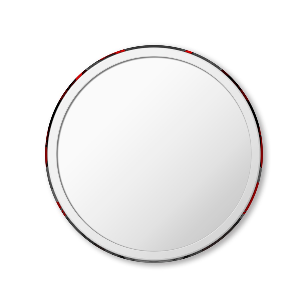 八尺様&千尋君缶ミラー