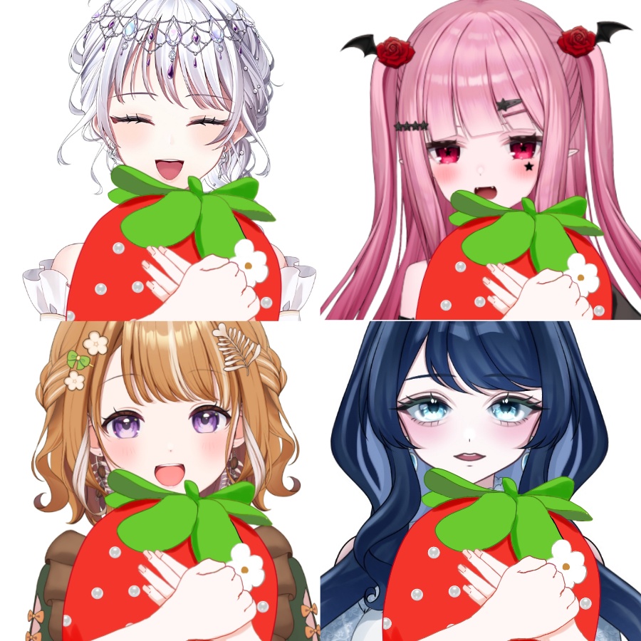【高画質】イチゴクッション